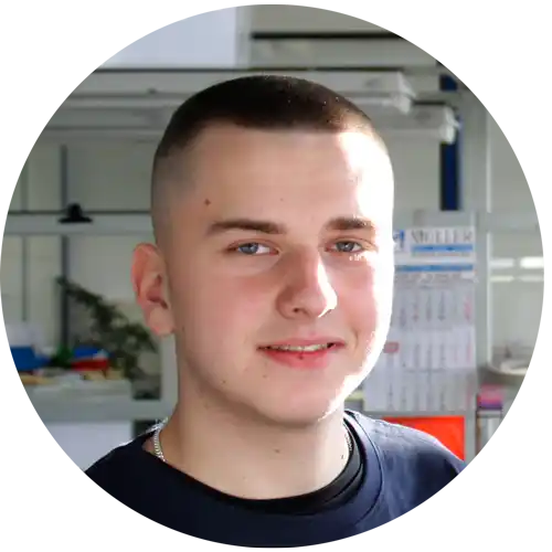 Louis Handl: Azubi Werkzeugmechaniker bei BUK